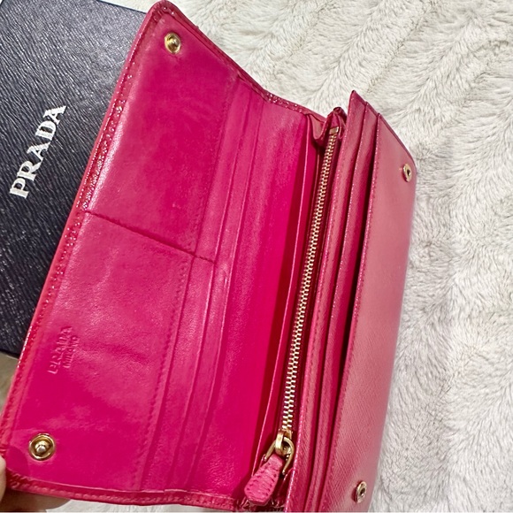 Prada Ribbon Long Wallet & Box - Picture 6 of 8